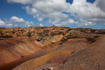 Parys Mountain an ancient open cast copper mine
