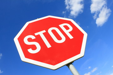 Stopschild in Deutschland