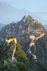 The Great Wall of China between Jiankou and Mutianyu.