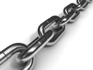 Obraz premium Close-up of iron chain