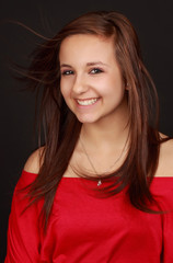 Fototapeta premium cute teen girl