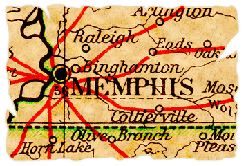 Memphis old map - 25444892