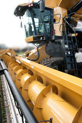 Obraz premium Farm combine