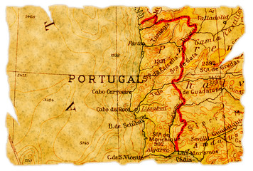 Portugal old map