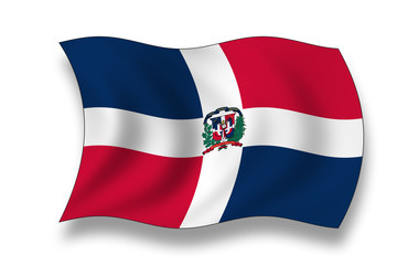 Flag of Dominica Republic