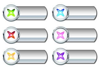 Stars - Webdesign Button