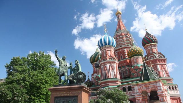 Monument to Minin and Pozharsky, Saint Basil's Cathedral