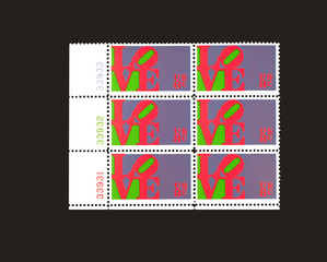 United State Postage Love Stamp