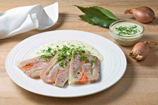Tete de veau ravigote