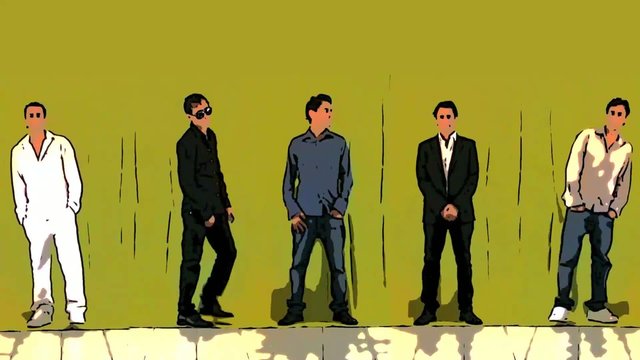 Animation 2D dessin hommes