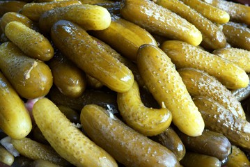 sour cucumbers