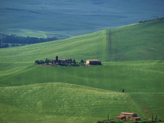 Fototapeta premium The landscape of the Val d’Orcia. Tuscany. Italiy