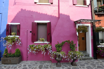 Fototapeta na wymiar kolory Burano