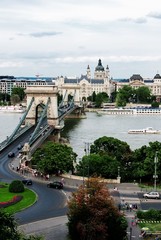 Budapest landmark - Chain bridge