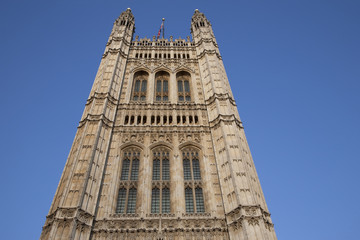Fototapeta premium Tower of Houses of Parliament in London, England