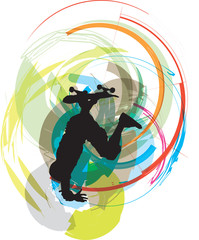 Skater illustration