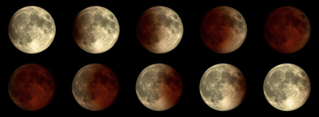 Mond Eklipse - Mondfinsternis © Tristan3D