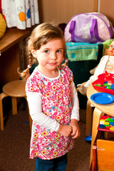 Erstes mal im Kindergarten