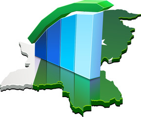 Statistiques du Pakistan à la hausse (détouré)