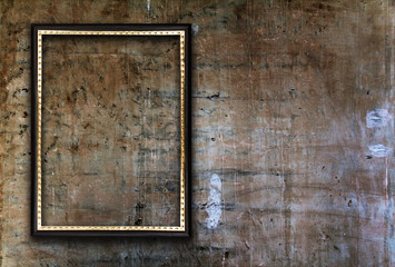 frame on wall