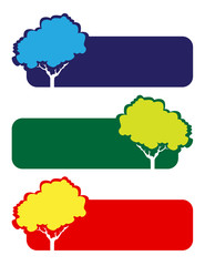 Banners with place for your text