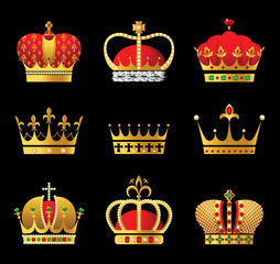 crowns set © Marina Gorskaya