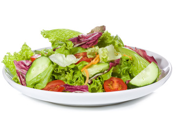 salad with vegetables