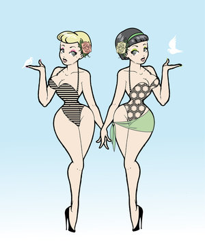 Beach ladies