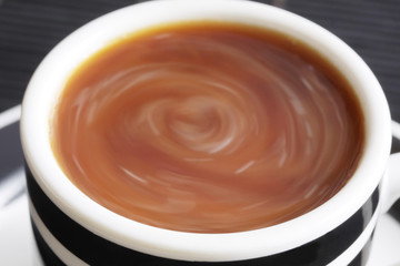 coffee in motion