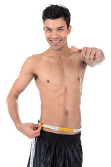 Fototapeta premium Young attractive Nepalese male