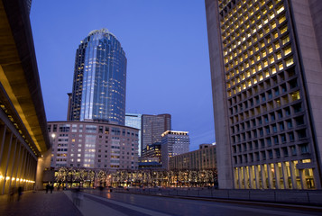 Fototapeta premium Boston center architecture