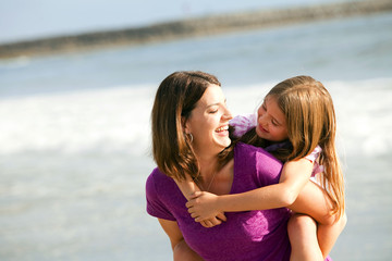 mother and daughter