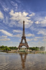 Fototapeta na wymiar Eifel Tower - Paris (France)