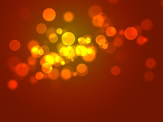 Golden Autumn Defocused Lights (Bokeh)