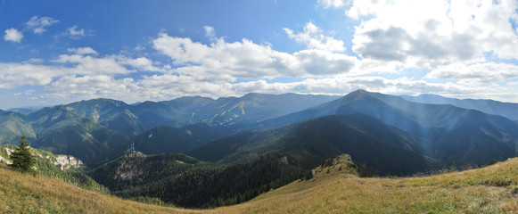 Fototapeta na wymiar Słowackie góry