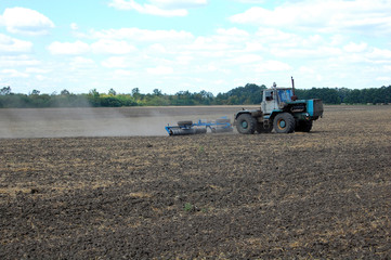 Obraz premium Rolling field