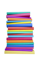 colorful books stack education school knowledge