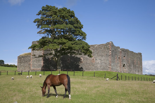 Skipness Castle In Kintyre, Scotland