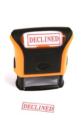 Rubber Stamp - Declined