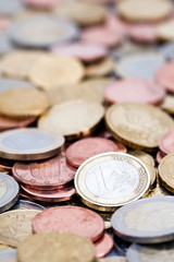 Pièces de monnaie d'euro
