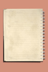 The old notebook