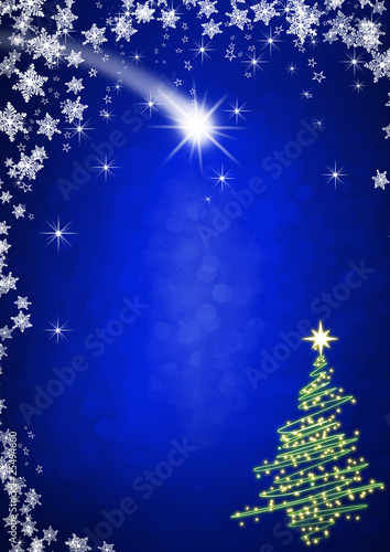 "weihnachtlicher Hintergrund blau Hochformat" Stockfotos und 