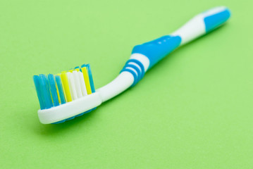 Colourful toothbrush