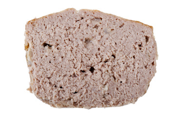 Cutting meat roll