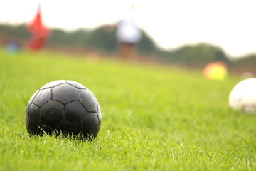 schwarzer fussball
