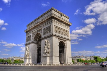 Fototapeta premium Arc de Triomphe - Paris (France)