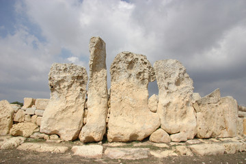 ruines de Hagar Qim à Malte 2