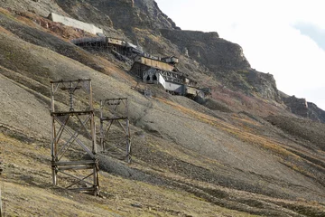 Foto auf Acrylglas longyearbyen_coalmine_1 © Christian