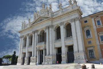 Fototapeta na wymiar Basilisa Jana na Lateranie, Rzym