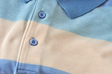 Maglietta polo, close up